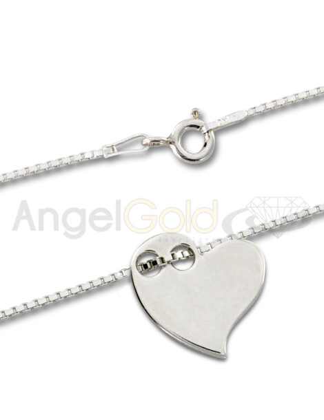 SREBRNY NASZYJNIK GWIAZD SERDUSZKO SERCE CELEBRYTKA PR. 925 + GRAWER